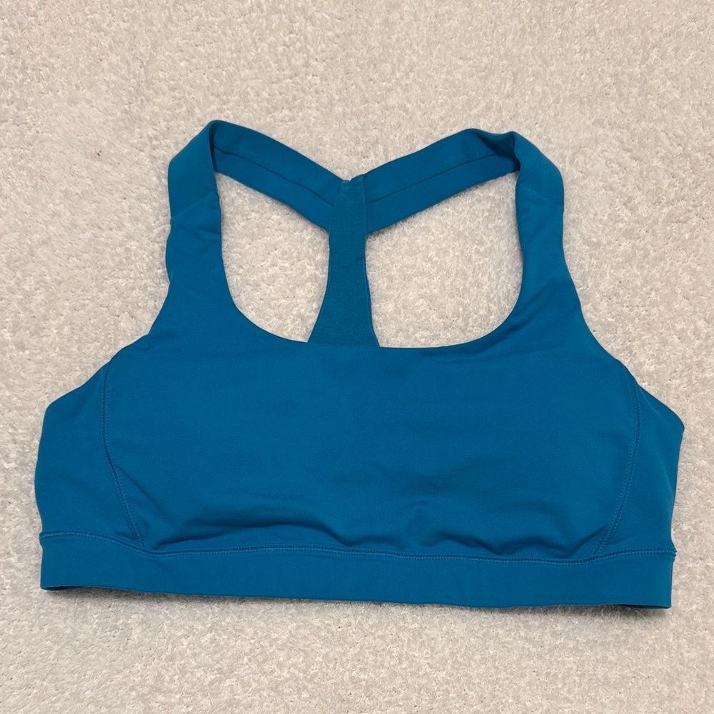 Lululemon Athletica Teal Sports Bra